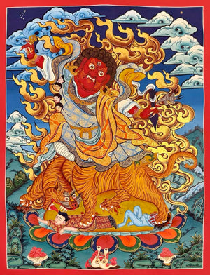 Dorje Drolo Thangka – 52×66 cm, Fine Grade