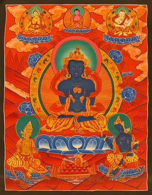 Vajradhara Thangka – 53×67 cm, Classic Grade