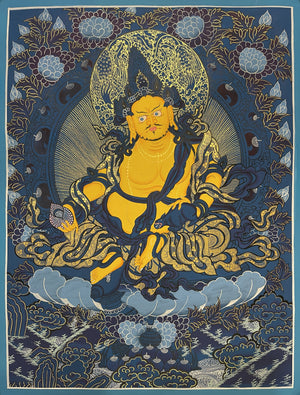 Jambhala Thangka – 52×67 cm, Classic Grade