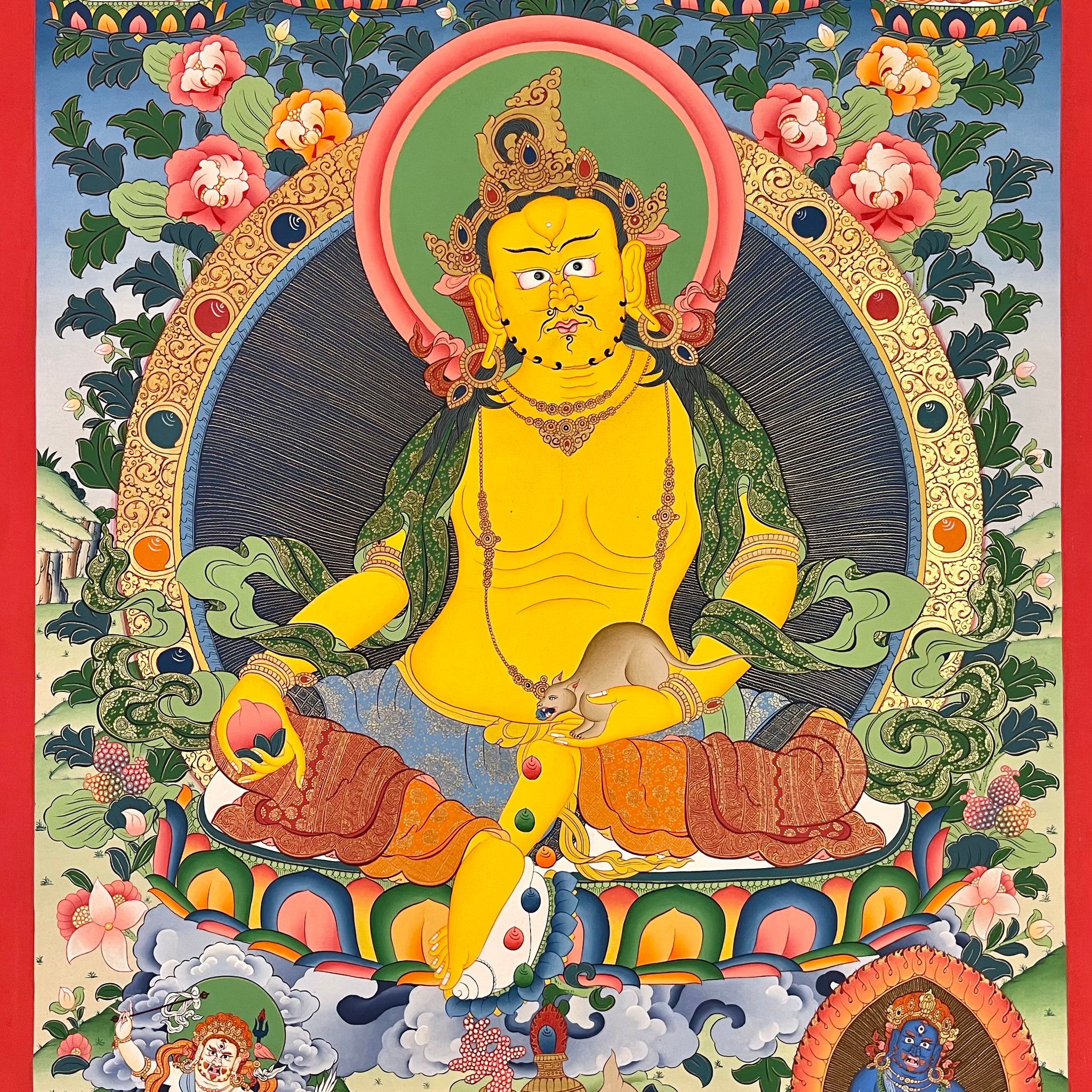Yellow Jambhala God of Wealth Custom Lighter Case – Holy Buyble