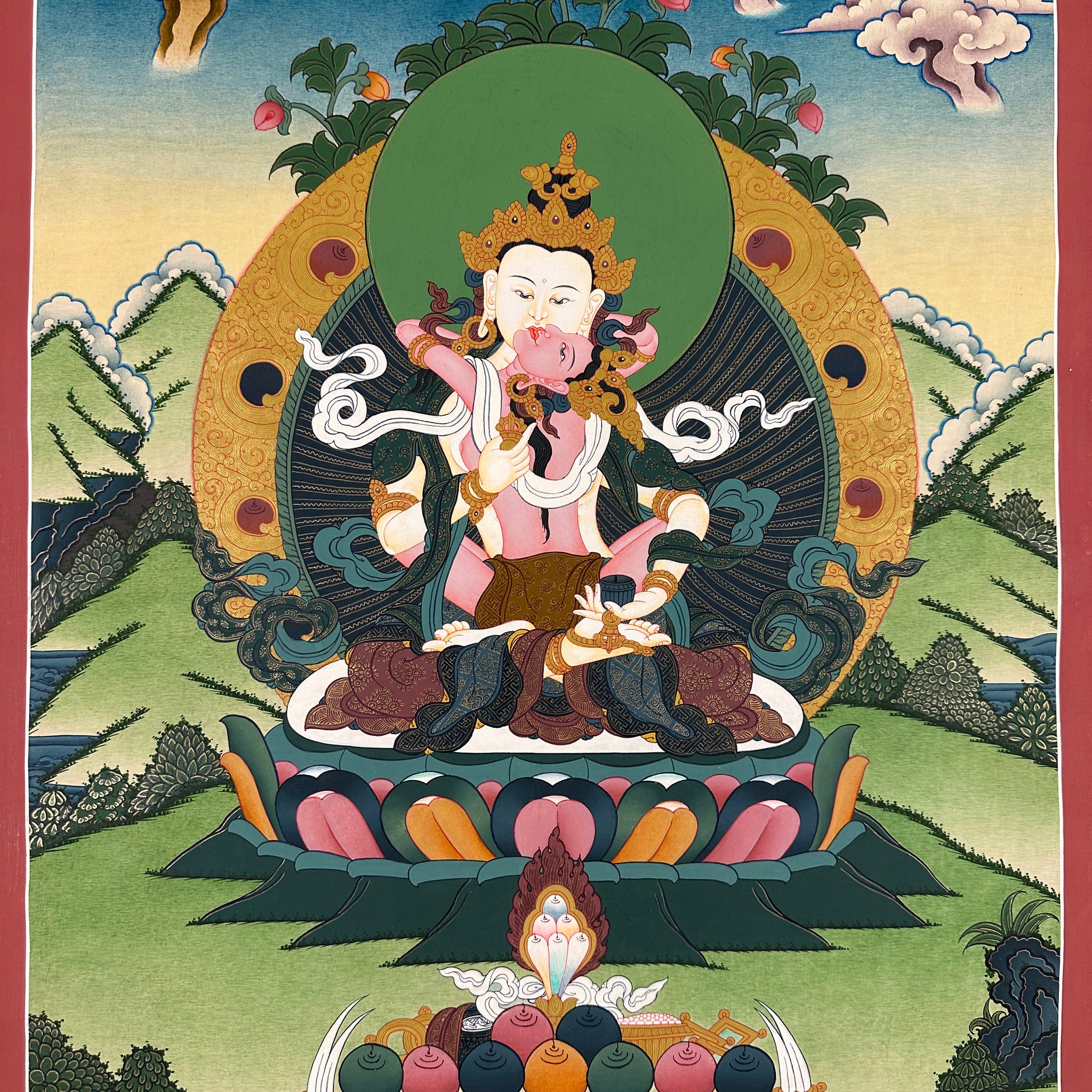 Vajrasattva (With Consort)