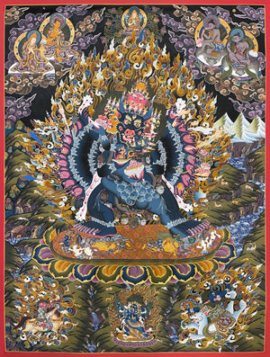 Yamantaka Thangka – 89×119 cm, Master Grade