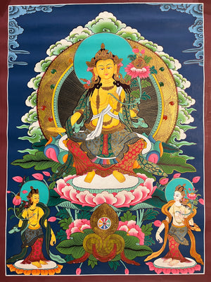 彌勒佛唐卡 – 43×59 cm · 精品