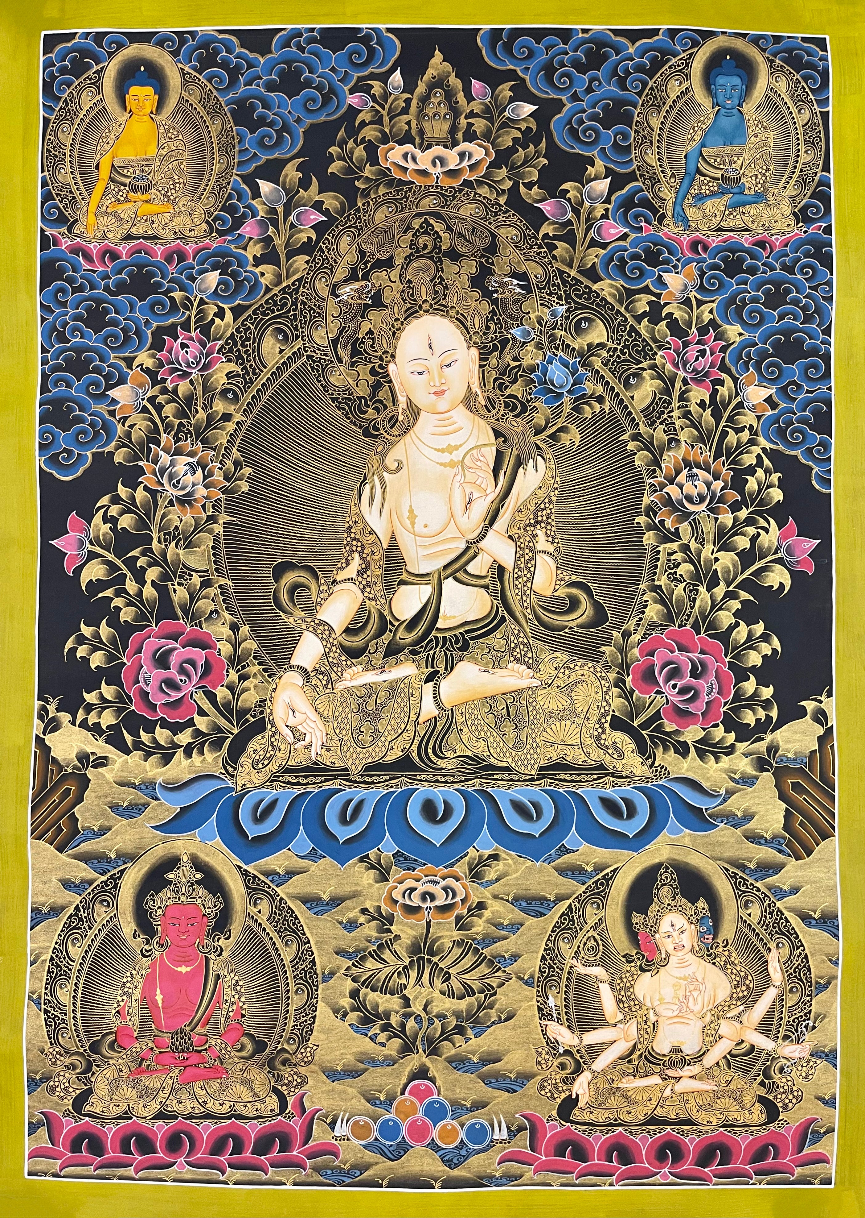White Tara - Authentic Tibetan Thangka Painting